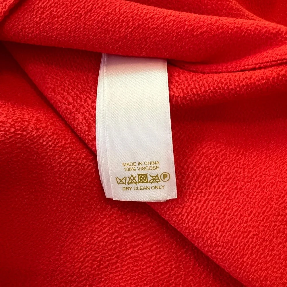 Kate Spade Red Dress Sz14 - Picture 7 of 12